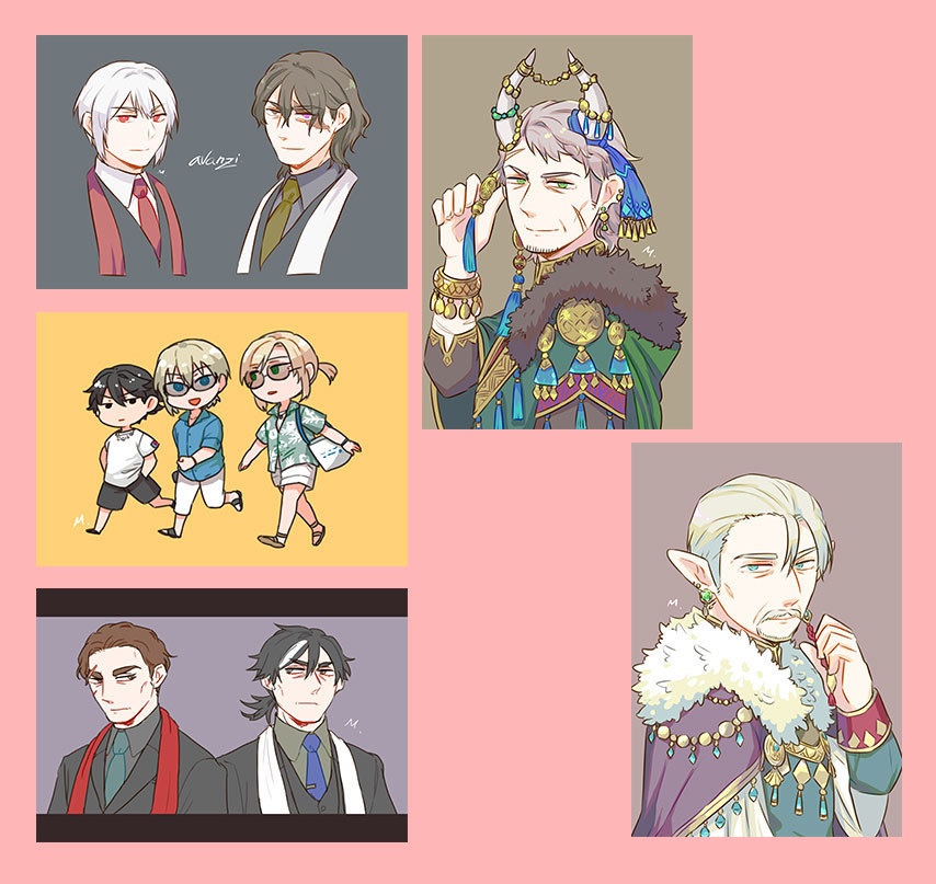 pioggiaポストカードセットｰ組織ｰ