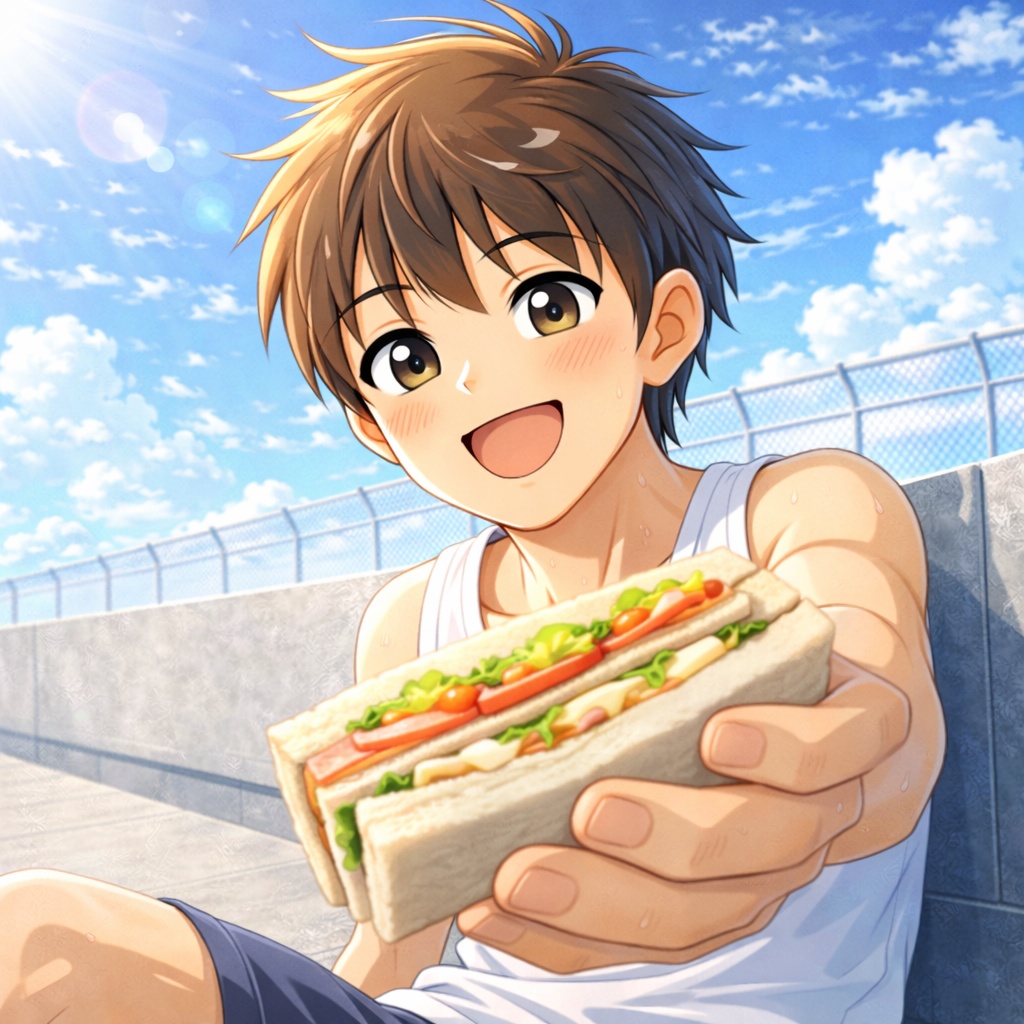 【豊川くんIP】スポーツ男子・50枚プレミアムパック Vol.3:野球・陸上・日常