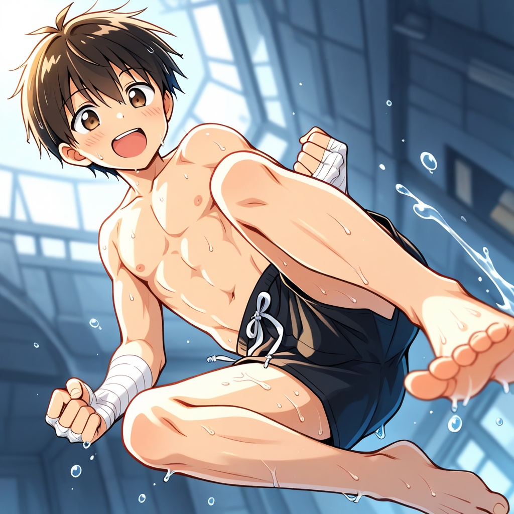 【豊川くんIP】スポーツ男子・50枚プレミアムパック Vol.5:水球・ムエタイ・競パン