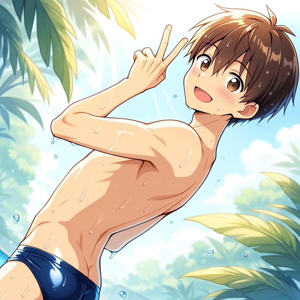 【豊川くんIP】スポーツ男子・50枚プレミアムパック Vol.5:水球・ムエタイ・競パン