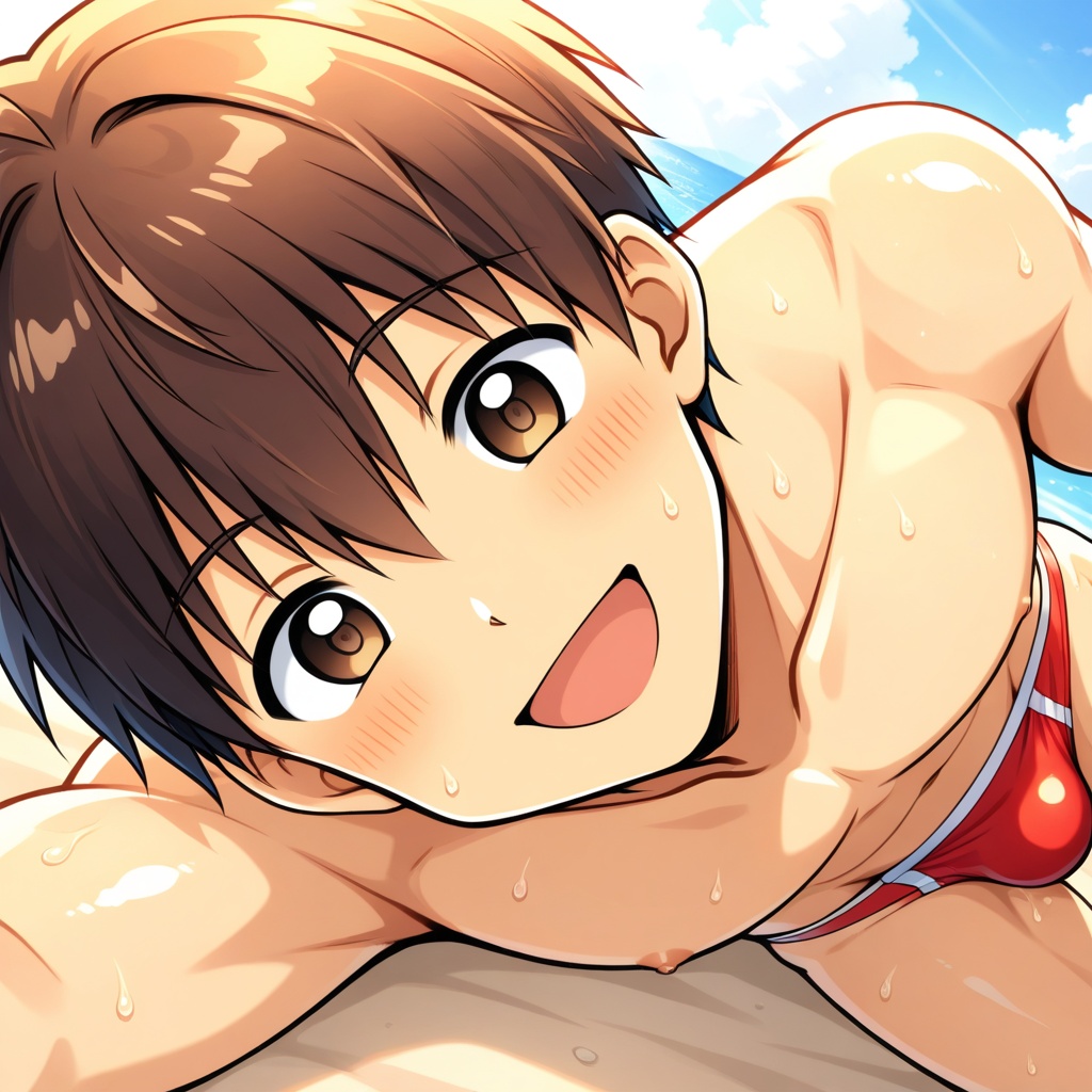 【豊川くんIP】スポーツ男子・50枚プレミアムパック Vol.6:サーフィン・ダンス・競パン・日常編