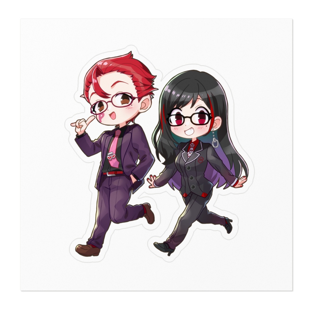 さくマネのステッカー