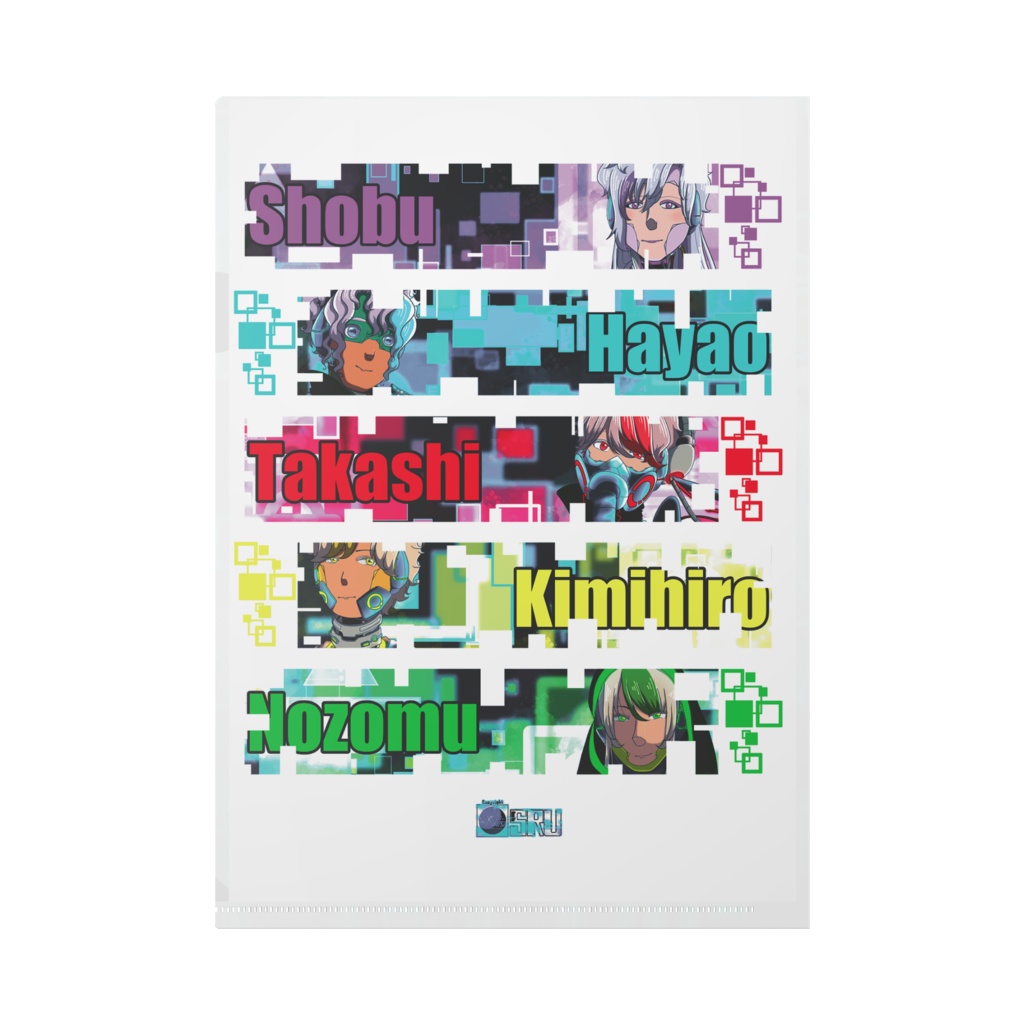 RE;actorクリアファイル A4