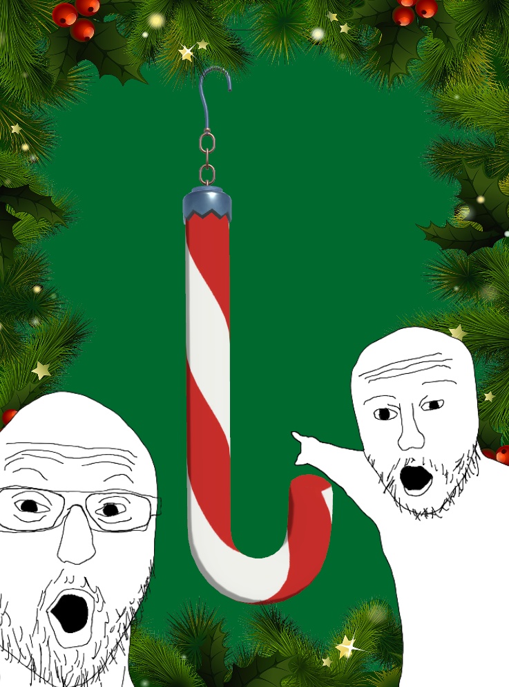 Candy Cane Earring + Blade