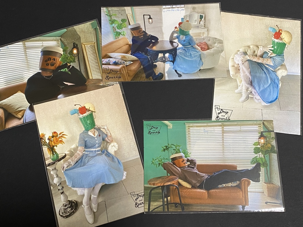 【Drip&Sparkle】ポストカード