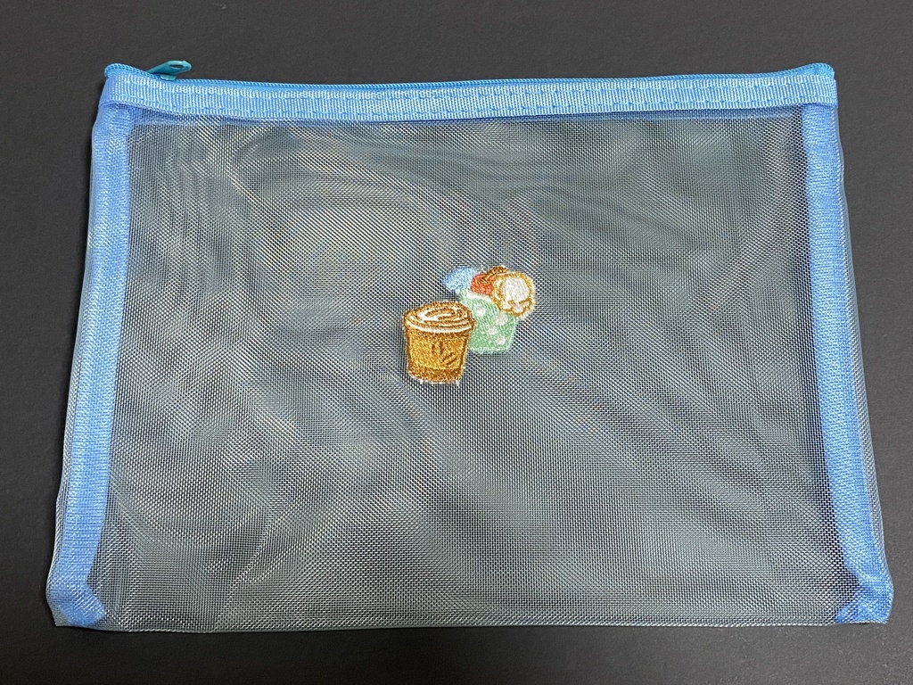 【Drip&Sparkle】メッシュポーチ L・S