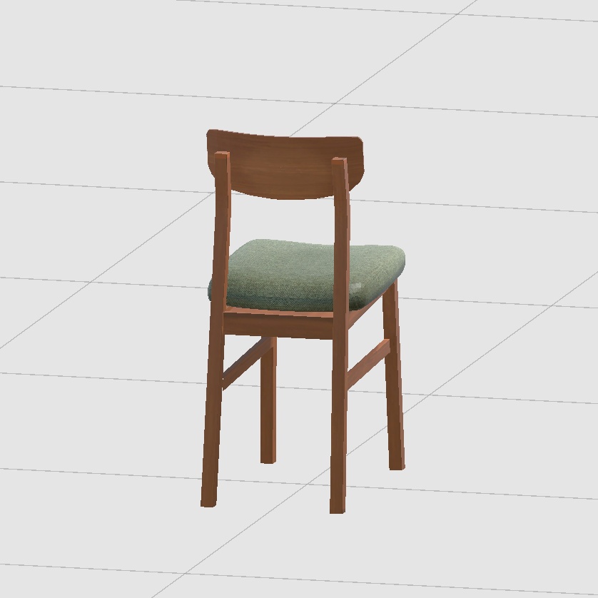 ダイニングセット 3Dモデル【VRChat 対応】
