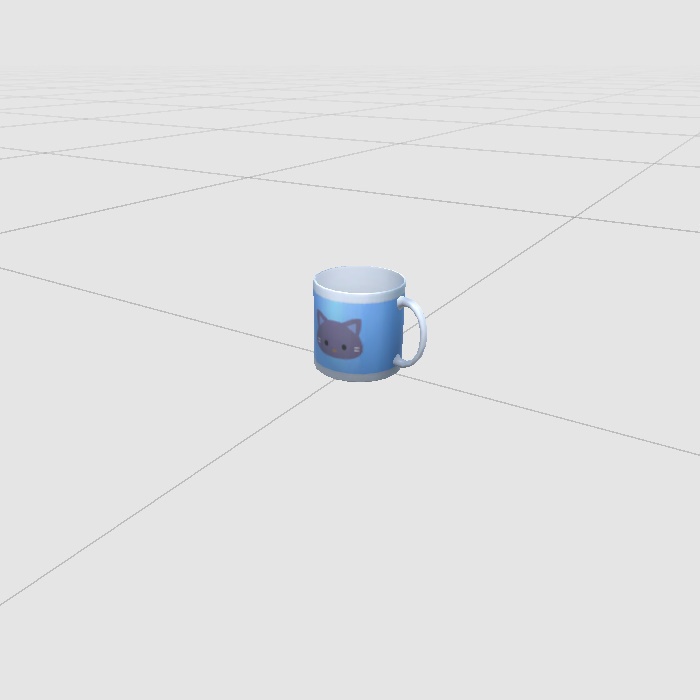食器セット 3Dモデル【VRChat 対応】
