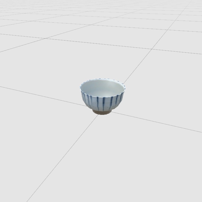 食器セット 3Dモデル【VRChat 対応】