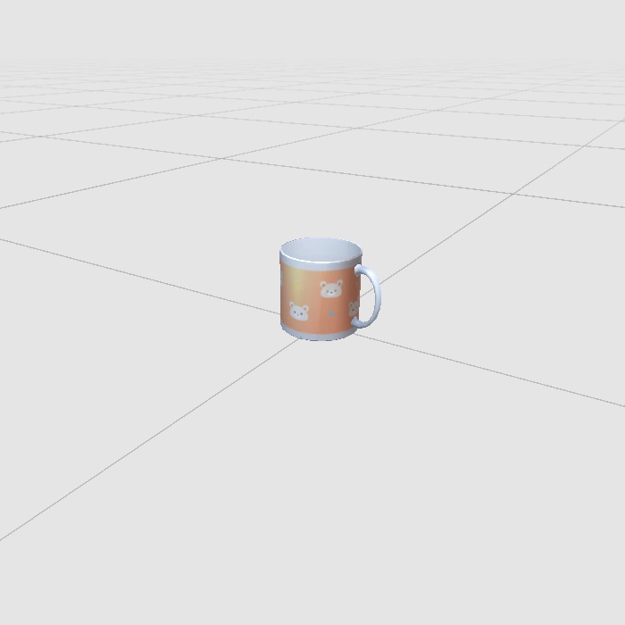 食器セット 3Dモデル【VRChat 対応】