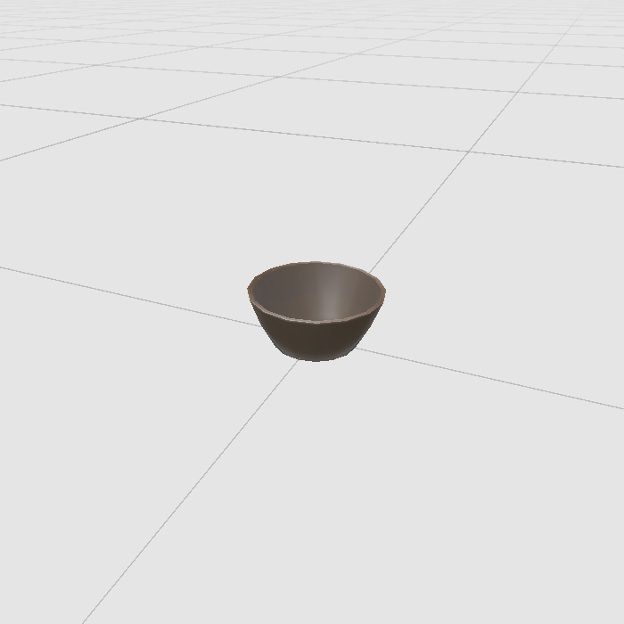 食器セット 3Dモデル【VRChat 対応】