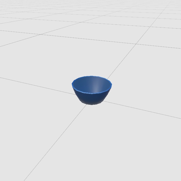 食器セット 3Dモデル【VRChat 対応】