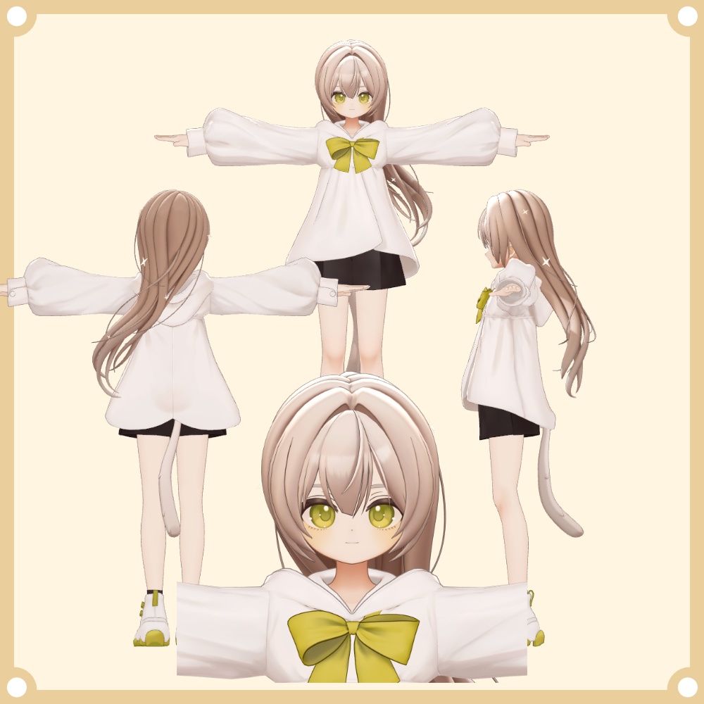 キラキラ☆ワンサイドヘアー【しらつめ対応】