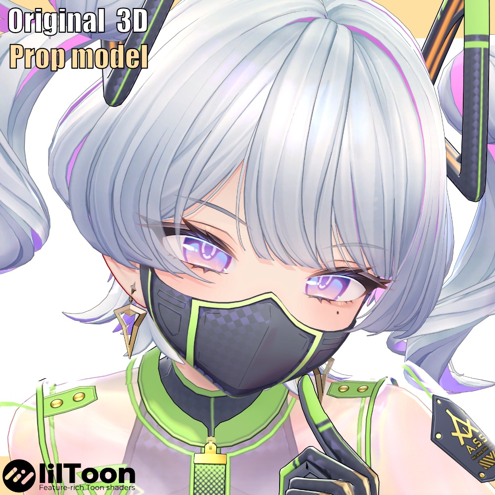 【K02専用】サイバーパンクフェイスマスク