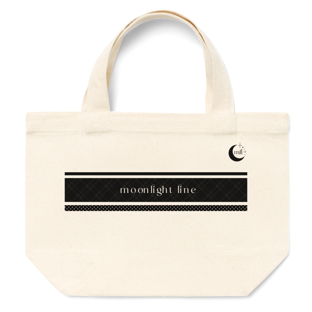 moonlight line トートバッグ001