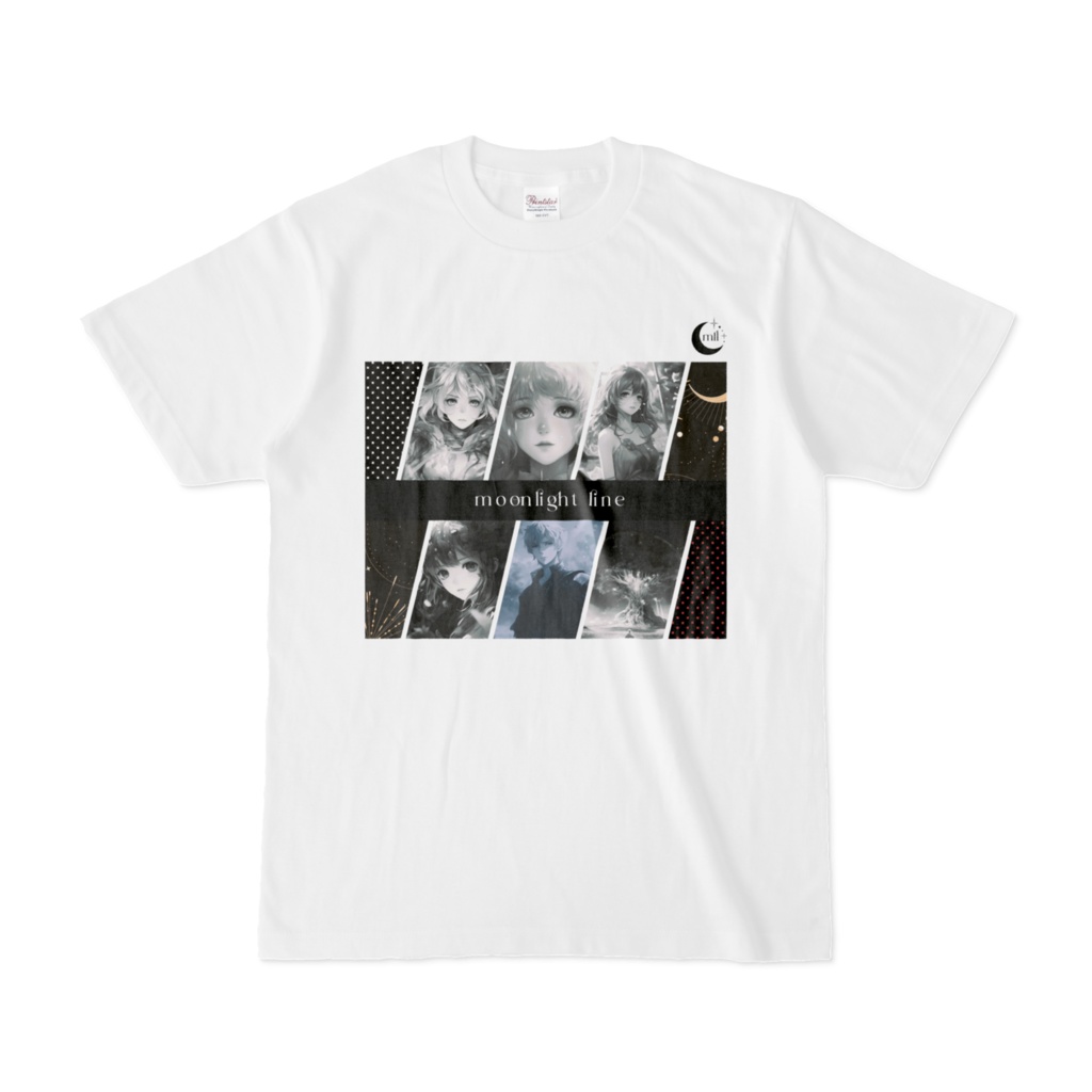 moonlight line フォトTシャツ001