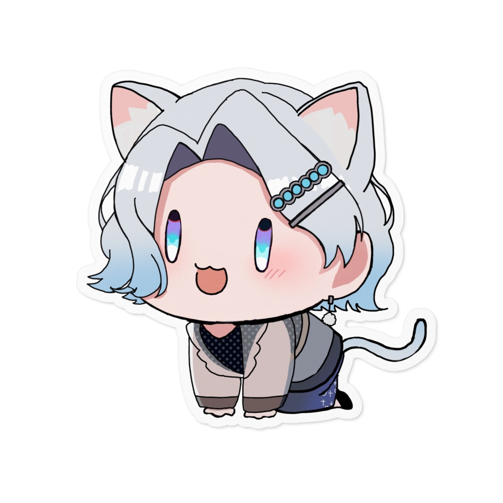 すくもにゃんステッカー
