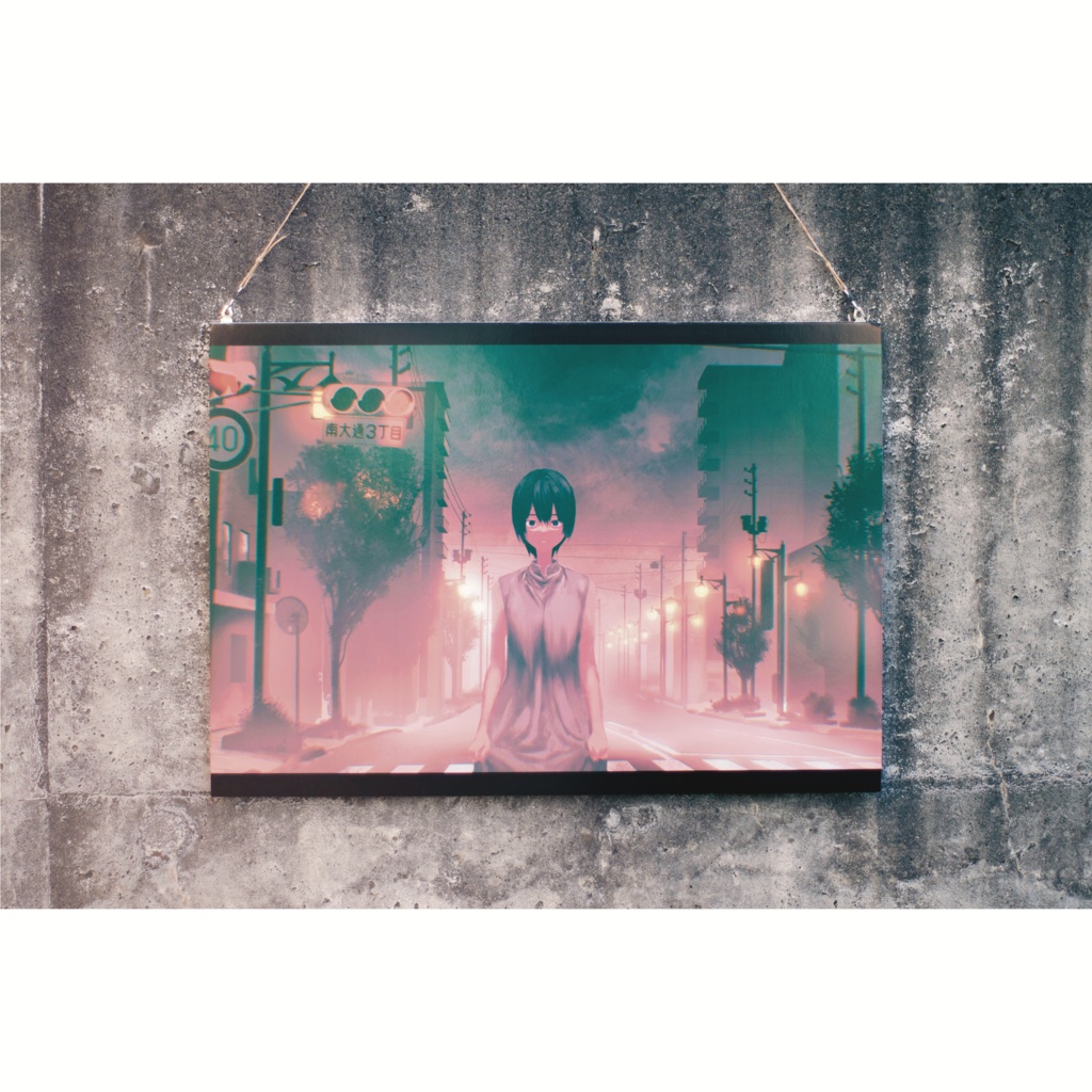 展示使用パネル / fog