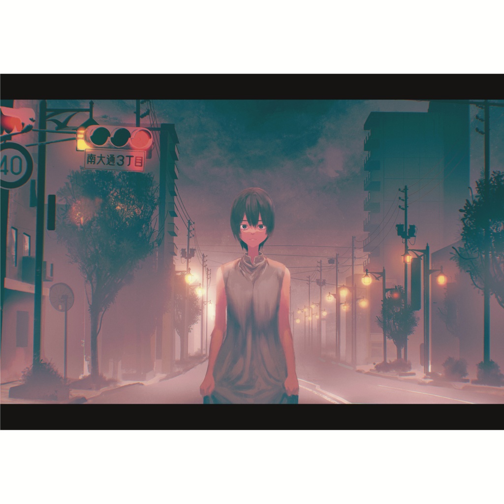 展示使用パネル / fog