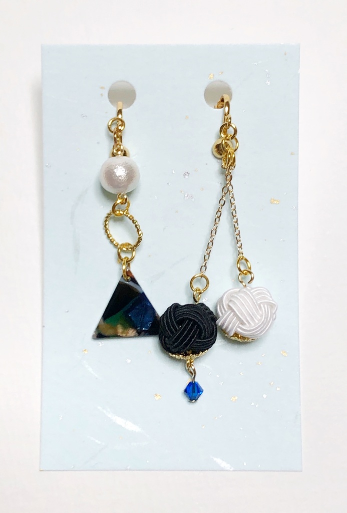 ヨコハマ 左馬刻 銃兎 理鶯 MTC 水引 スワロ ヒプマイ ヒプノシスマイク キャライメージ イヤリング ピアス