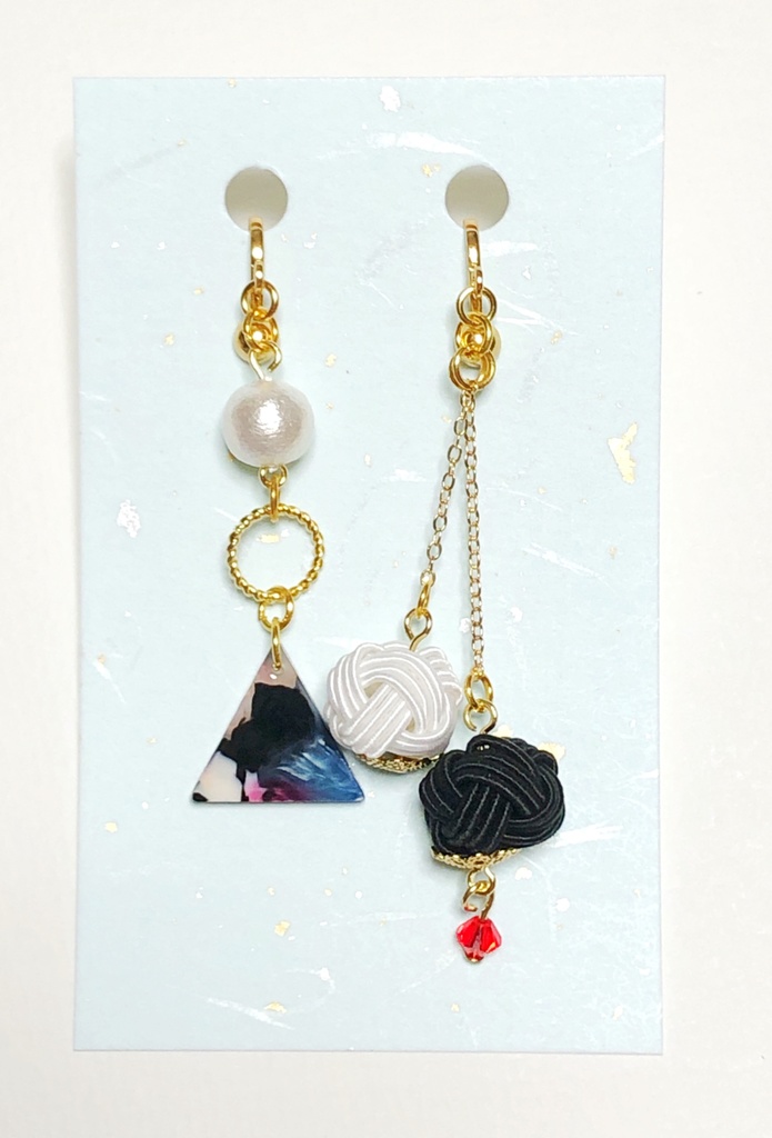 ヨコハマ 左馬刻 銃兎 理鶯 MTC 水引 スワロ ヒプマイ ヒプノシスマイク キャライメージ イヤリング ピアス