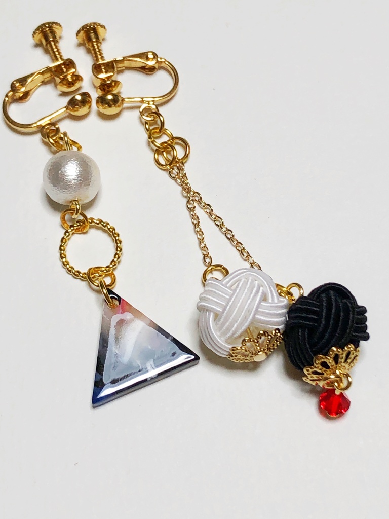 ヨコハマ 左馬刻 銃兎 理鶯 MTC 水引 スワロ ヒプマイ ヒプノシスマイク キャライメージ イヤリング ピアス