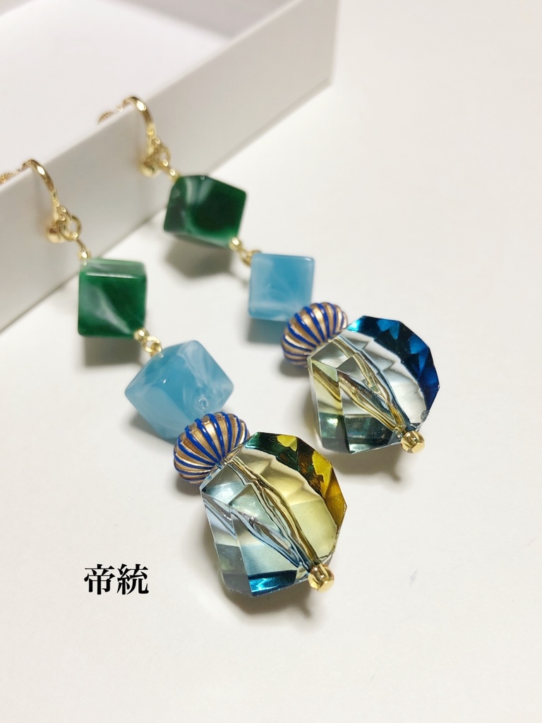 シブヤ Fling Posse ヒプマイ 乱数 幻太郎 帝総 キャライメージ イメージアクセサリー イヤリング ピアス