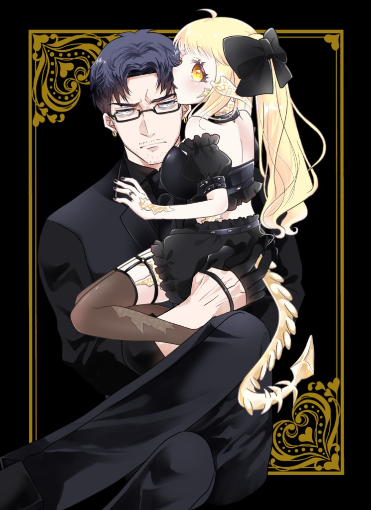 箔押しクリアカード