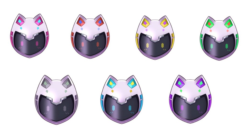 「Live2Dモデル」Eira (Vtube Studio対応/汎用モデル)