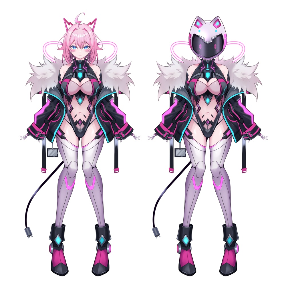 「Live2Dモデル」Eira (Vtube Studio対応/汎用モデル)