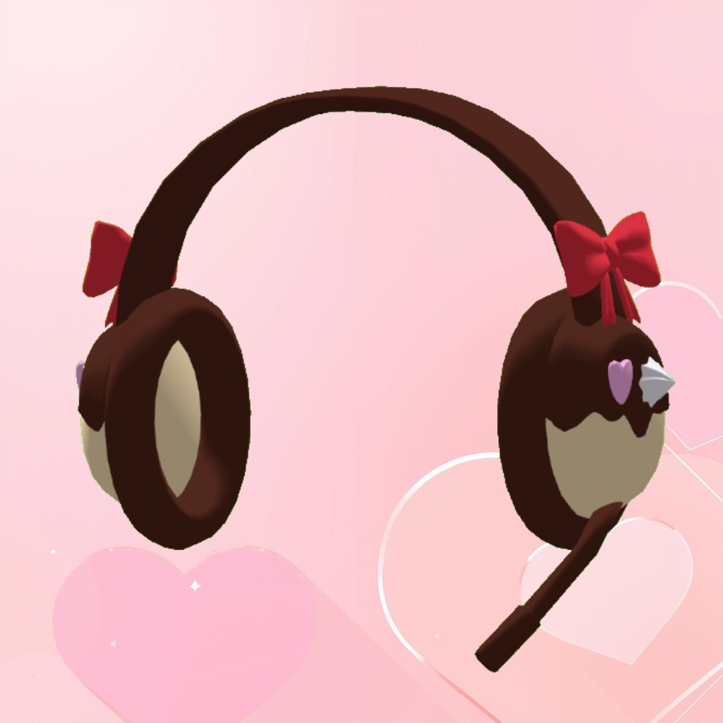 チョコのヘッドホン
