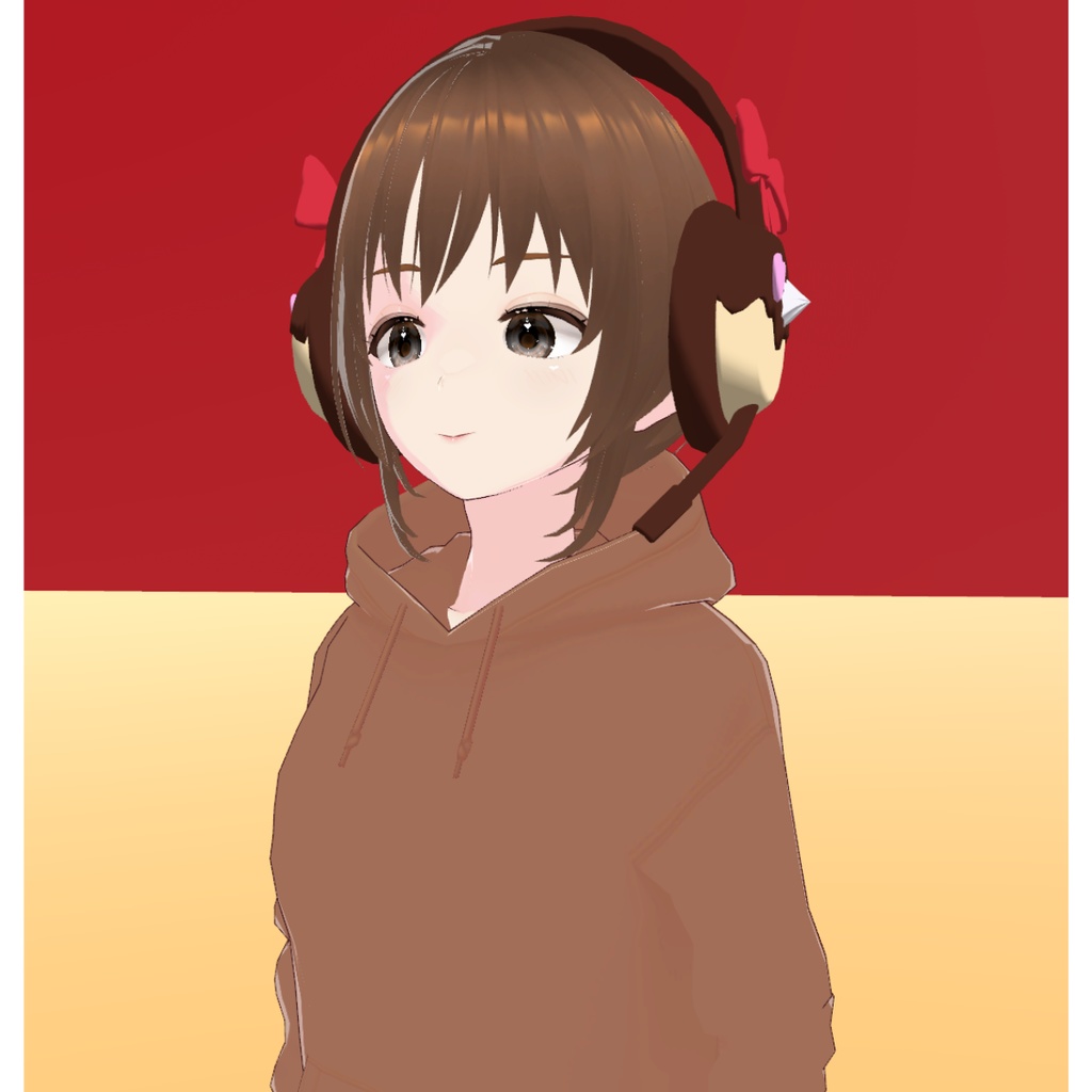 チョコのヘッドホン