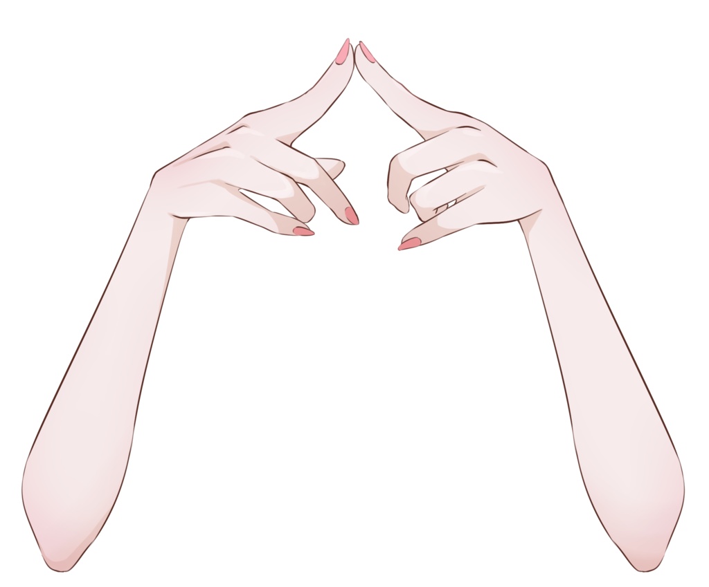 【Vtuberさん向け】Valentine's day Hand Poses - PiggyanDraw