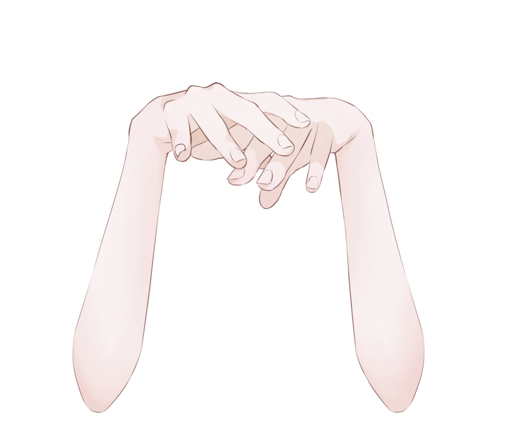 【Vtuberさん向け】Valentine's day Hand Poses - PiggyanDraw