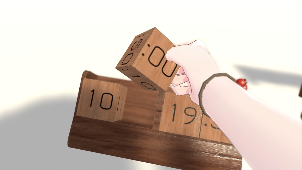 Time Cube【VRChatワールド設置用Udonギミック】