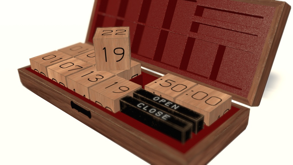 Time Cube【VRChatワールド設置用Udonギミック】