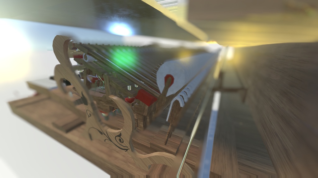 Grand Piano of Cogstorica【VRChatワールド設置用Udonギミック】