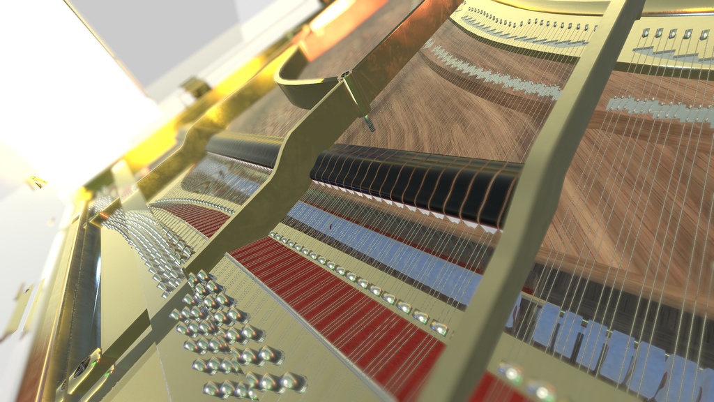 Grand Piano of Cogstorica【VRChatワールド設置用Udonギミック】