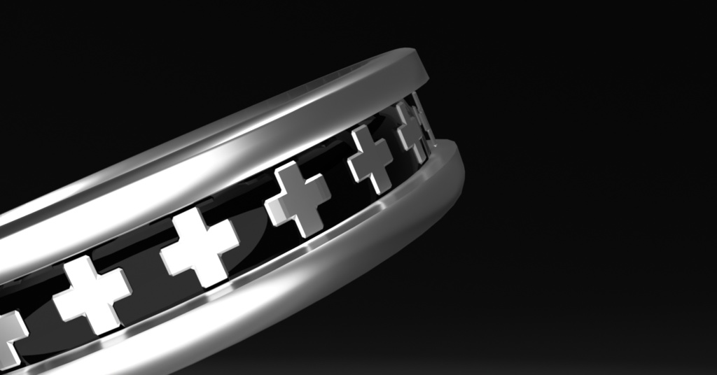 【VCR想定】Cross Motif Ring
