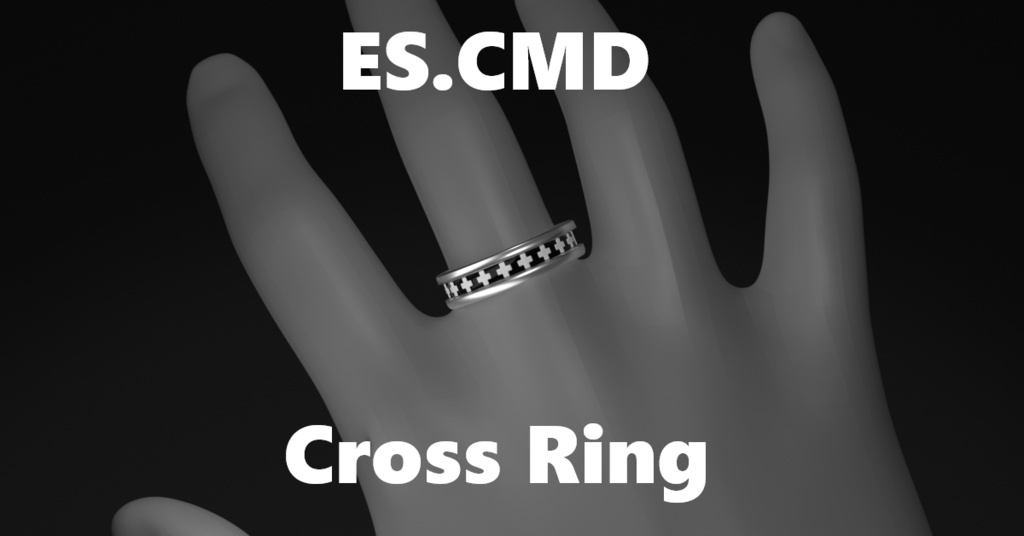 【VCR想定】Cross Motif Ring