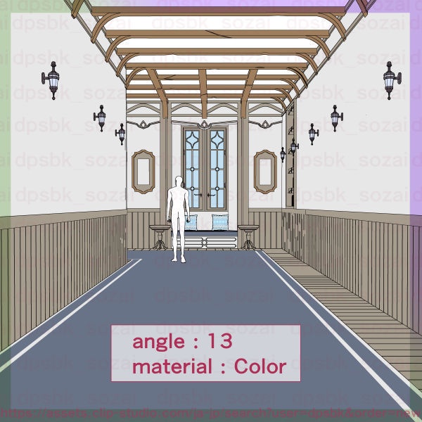 語り合える廊下(異世界/現代)【3D】