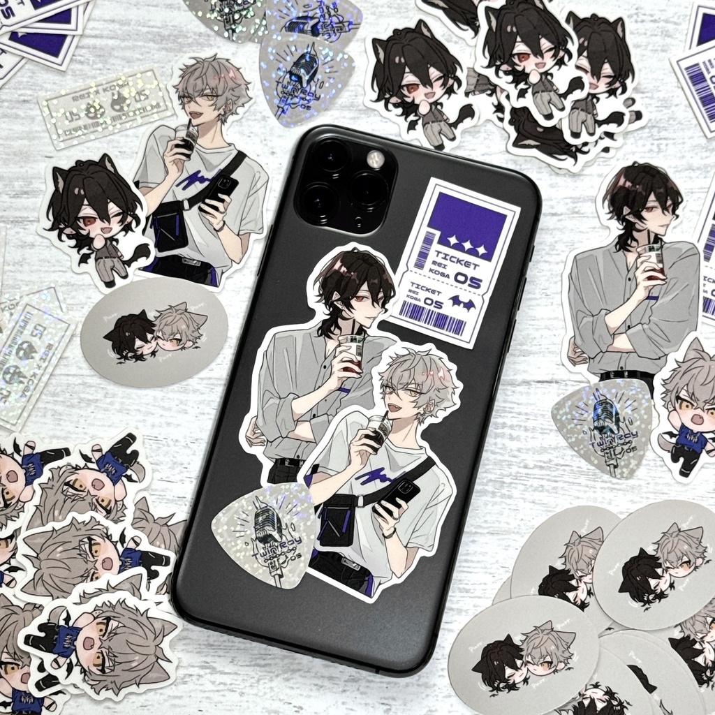 ステッカーセット(ちびver.)