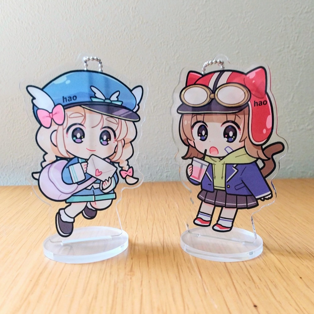 アクリルスタンドキーホルダー