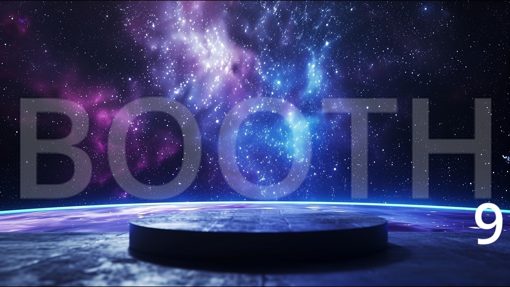 銀河ステージ背景パック Vol.1|超高解像度8736×4896px|10枚+シークレット2枚付)