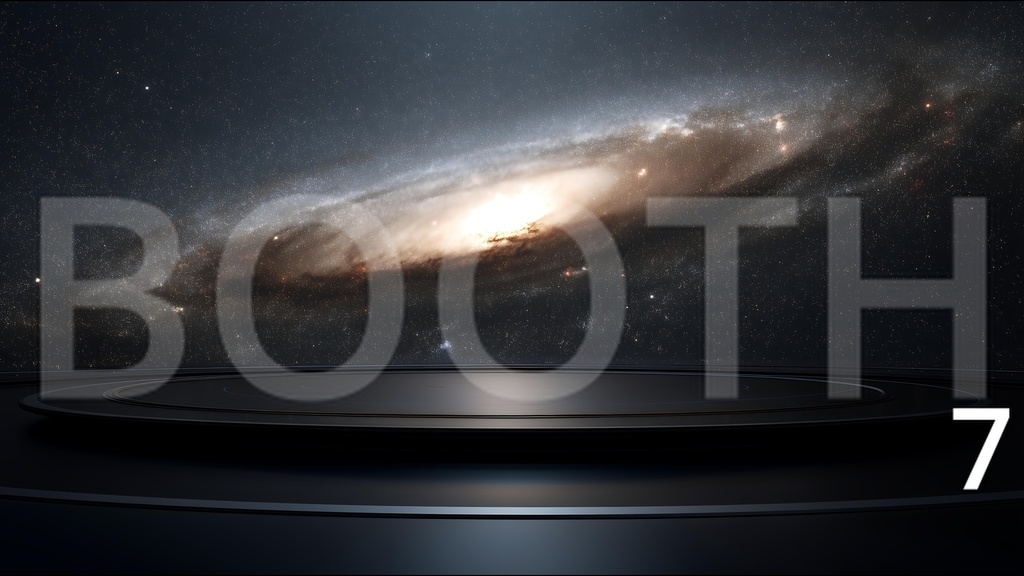 銀河ステージ背景パック Vol.1|超高解像度8736×4896px|10枚+シークレット2枚付)