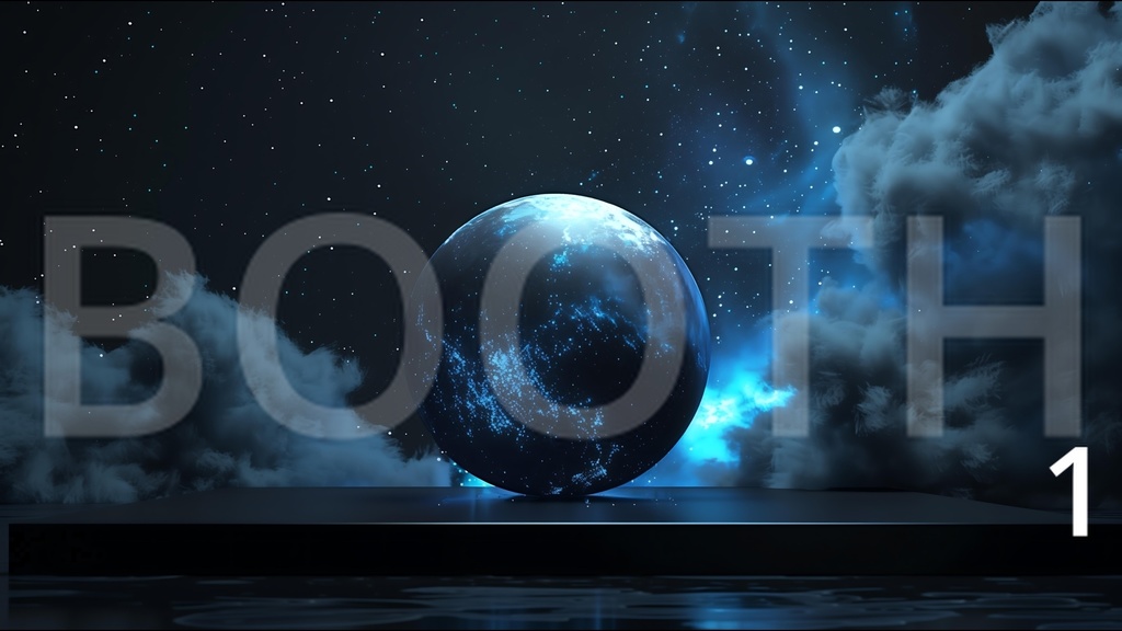 銀河ステージ背景パック Vol.1|超高解像度8736×4896px|10枚+シークレット2枚付)