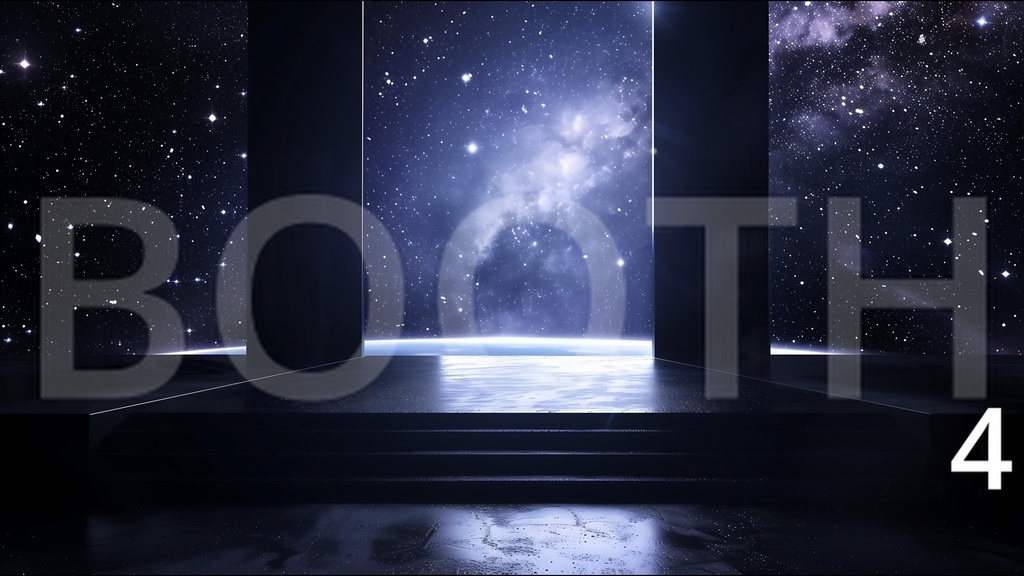 銀河ステージ背景パック Vol.1|超高解像度8736×4896px|10枚+シークレット2枚付)