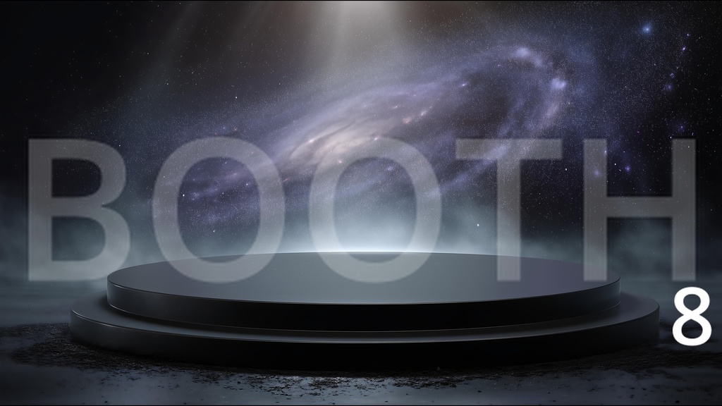 銀河ステージ背景パック Vol.1|超高解像度8736×4896px|10枚+シークレット2枚付)