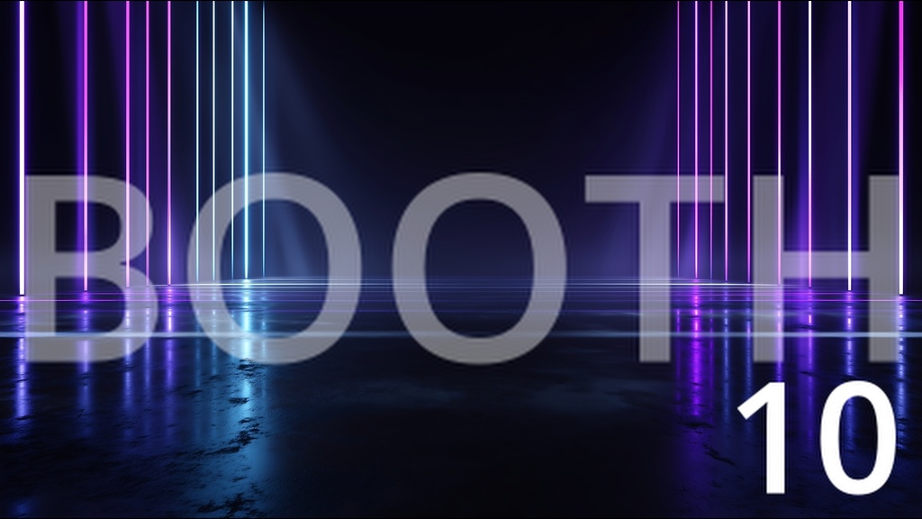 近未来ネオン背景パック Vol.3|超高解像度8736×4896px|10枚+シークレット2枚