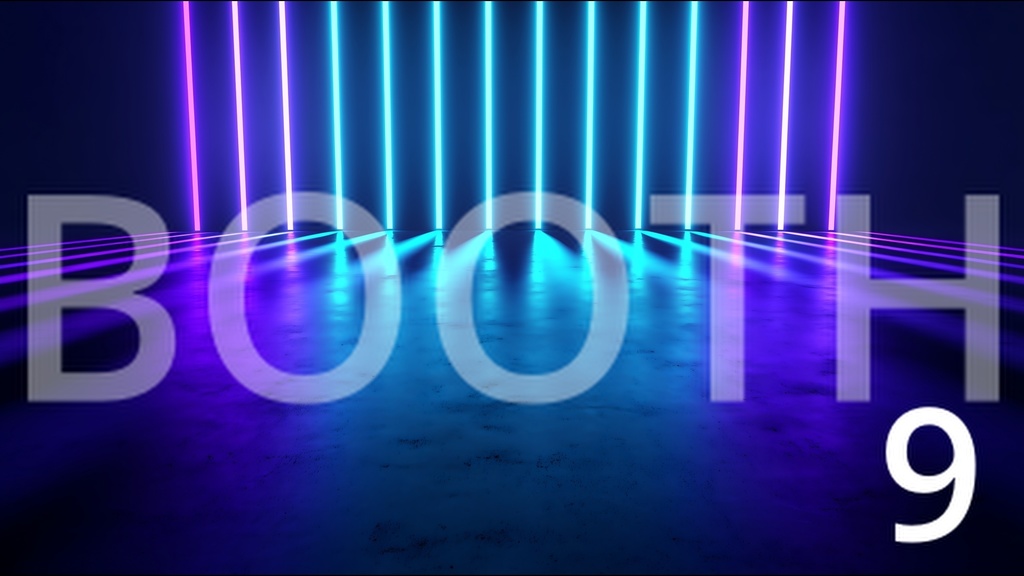 近未来ネオン背景パック Vol.3|超高解像度8736×4896px|10枚+シークレット2枚